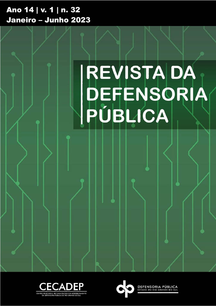 					Visualizar v. 1 n. 32 (2023): Revista da Defensoria Pública do Estado do Rio Grande do Sul
				